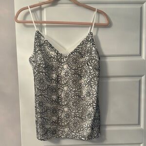 White House Black Market Asymmetrical Spaghetti Strap Camisole